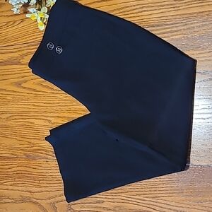 Roz & Ali Slip On Black Pants - Size 6